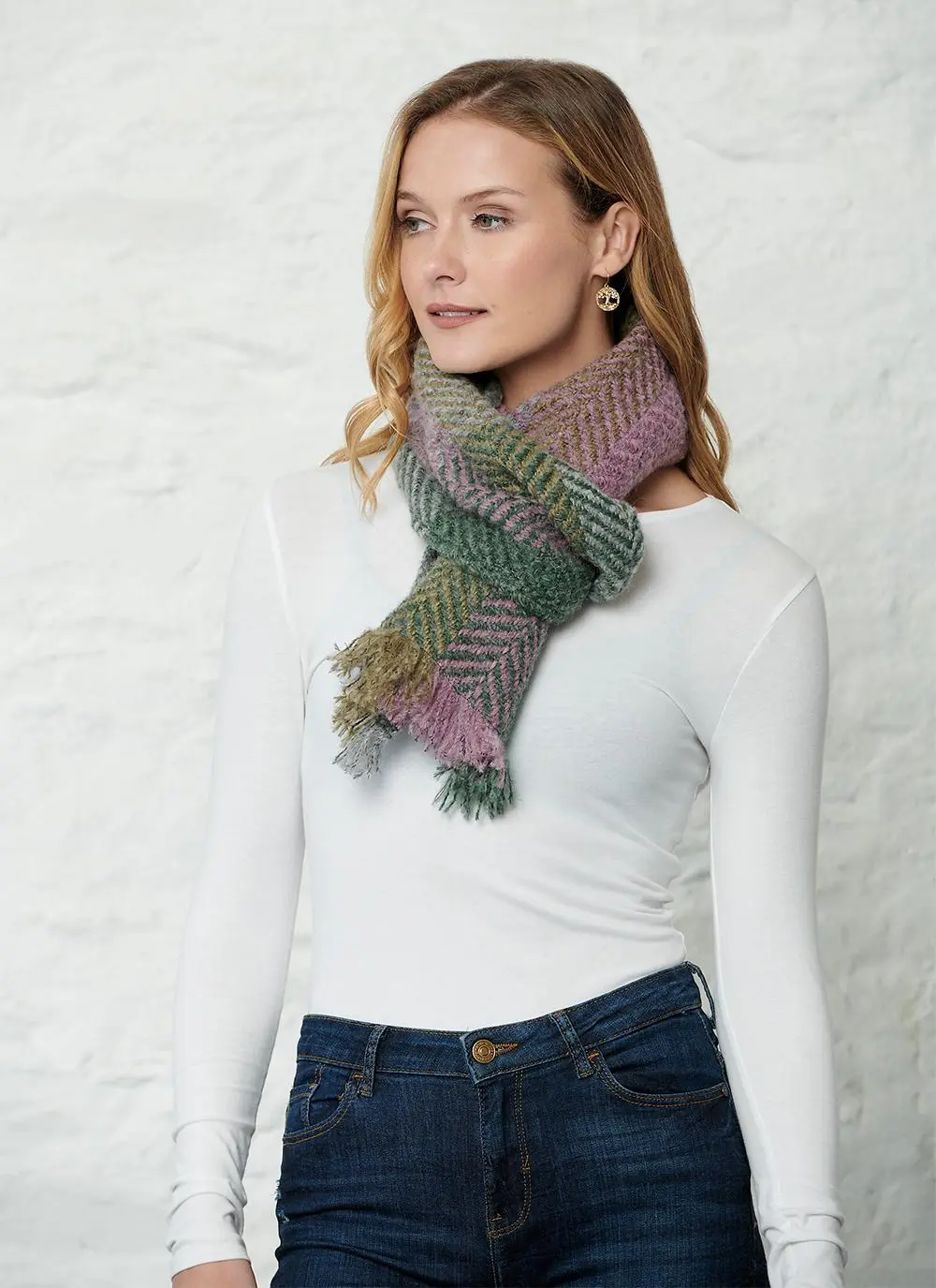 Wool Country Scarf